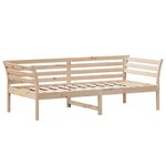 vidaXL Lit de jour 100x200 cm bois de pin massif