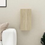 vidaXL Meuble TV Chêne sonoma 30 5x30x60 cm Bois d’ingénierie