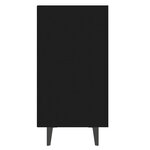 vidaXL Buffet noir 103 5x35x70 cm bois d'ingénierie