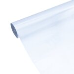 vidaXL Films pour fenêtre 3 Pièces statique dépoli gris PVC