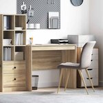 vidaXL Bureau Chêne sonoma 90 x 50 x 76 cm Bois d'ingénierie