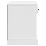 vidaXL Tables de chevet 2 Pièces blanc 43x36x50 cm