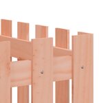 vidaXL Lit surélevé de jardin design de clôture bois douglas massif