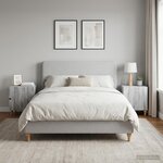 vidaXL Cabinet de chevet 2 Pièces Sonoma gris 43 x 34 5 x 50 cm