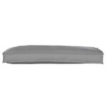vidaXL Set de coussins de palette 2 Pièces Gris 100 x 40 x 8 cm
