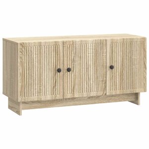 vidaXL Meuble TV Chêne Sonoma 99 x 34 5 x 50 cm Bois d'ingénierie