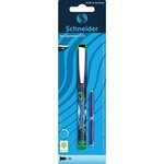 Stylo à plume inx sportive aléatoire 1 pièce + 2 cartouches schneider