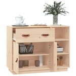 vidaXL Buffet 98 5x40x75 cm Bois massif de pin