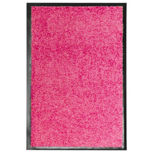 vidaXL Paillasson lavable Rose 40x60 cm