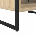 vidaXL Meuble TV Sonoma 170 5 x 36 x 30 5 cm Bois d'ingénierie