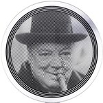 Pièce de monnaie en Argent 2 Dollars g 31.1 (1 oz) Millésime 2025 Icon WINSTON CHURCHILL