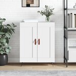 vidaXL Buffet blanc 69 5x34x90 cm bois d'ingénierie