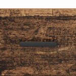 vidaXL Buffet Bois ancien 34 x 34 5 x 90 cm Bois d'ingénierie