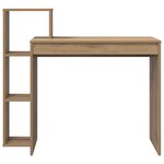 vidaXL Bureau Chêne artisanal 100 x 40 x 90 cm Bois d'ingénierie
