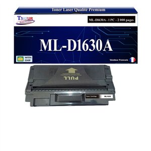 T3AZUR - Toner compatible avec Samsung MLD-1630A D1630A pour Samsung ML-1630 ML-1630W SCX-4500 SCX-4500W
