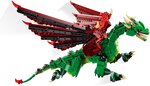 LEGO Creator - Dragon Médiéval 31161 - Set de Construction 3-en-1