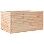 vidaXL Jardinière 90x60x45 5 cm bois de pin massif