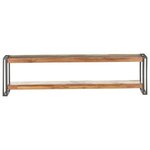 vidaXL Meuble TV 150x30x40 cm Bois de récupération massif