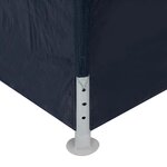 vidaXL Tente de réception 3 x 9 m Bleu
