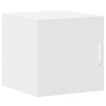 vidaXL Armoire de rangement mince blanc 40x42 5x225 cm