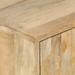 vidaXL Armoire à tiroirs 70x35x70 cm bois massif de manguier