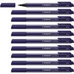Stylo-feutre pointMax  pointe 0 8mm - Bleu de prusse x 10 STABILO