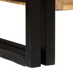 vidaXL Buffet Marron 80 x 33 x 70 cm bois de manguier massif