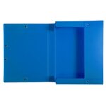 Boite De Classement Exabox Dos 40mm Polypropylène 7/10e Opak - A4 - Bleu Clair - X 8 - Exacompta