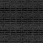 vidaXL Canapés centraux de jardin et coussins 2Pièces Noir Résine tressée