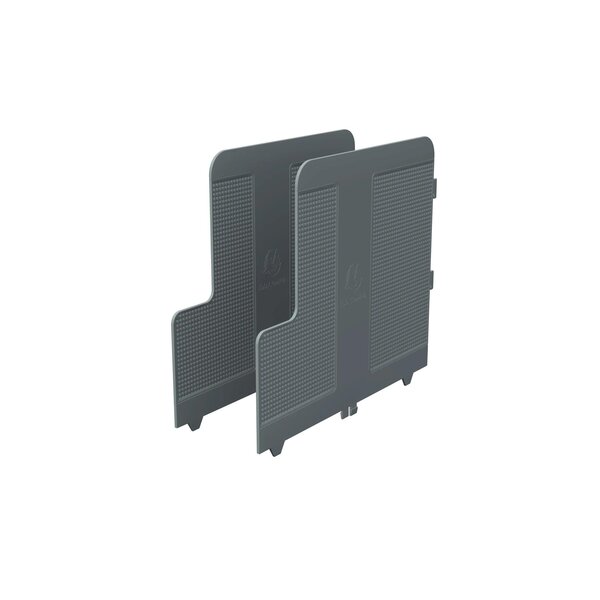 Trieur Vertical Modulotop Ecoblack - Set De 2 Intercalaires Supplémentaires - Gris Foncé - Exacompta
