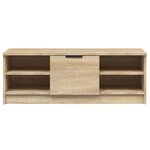vidaXL Meuble TV Chêne sonoma 102x35 5x36 5 cm Bois d'ingénierie