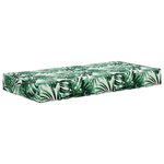 vidaXL Coussin de Siège d'Extérieur Feuilles Tropicales 80 x 40 x 8 cm