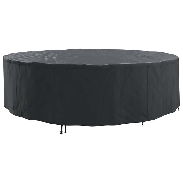 vidaXL Housse pour meubles 320 x 320 x 85 cm Tissu Oxford 210D Rond