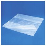 Sachet plastique à soufflets transparent 12 microns 60x100x40 cm (lot de 500)