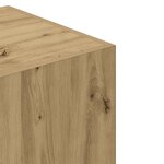 vidaXL Armoire en chêne artisanal 90 x 52 x 200 cm bois d'ingénierie