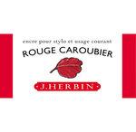 Encre traditionnelle à stylo en flacon 'D' 30ml Rouge caroubier HERBIN