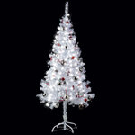 Tectake sapin de noël artificiel avec support métallique  - 150 cm