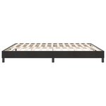vidaXL Sommier à lattes de lit sans matelas noir 180x210 cm velours