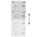 vidaXL Store enrouleur de douche 90x240 cm largeur du tissu 86 cm