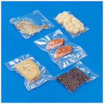 Lot de 1000: sachet alimentaire pour emballage sous-vide 13x19 cm