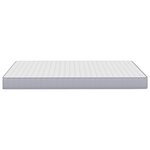 vidaXL Matelas en mousse moyennement doux 160x200 cm