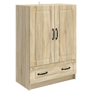 vidaXL Buffet Chêne Sonoma 66 x 34 5 x 92 cm Bois d'ingénierie