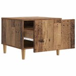 vidaXL Table basse Bois ancien 49 x 50 x 40 cm Bois d'ingénierie