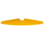 vidaXL Étagère flottante 2 Pièces Jaune moutarde 30 x 30 x 2 cm