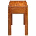 vidaXL Bureau avec tiroir Marron 100 x 50 x 75 cm Bois d'acacia massif