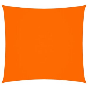 vidaXL Voile de parasol tissu oxford carré 2 5x2 5 m orange
