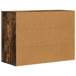 vidaXL Buffet Chêne fumé 80 5 x 35 x 59 cm Bois d'ingénierie