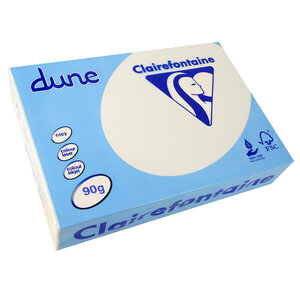 Ramette 500 Feuilles Dune 90g A4 210x297 mm TCF Blanc CLAIREFONTAINE
