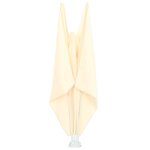 vidaXL Auvent latéral pliable de terrasse Crème 300 x 150 cm