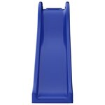 vidaXL Toboggan de jeu bleu 175x38x23 cm polypropylène